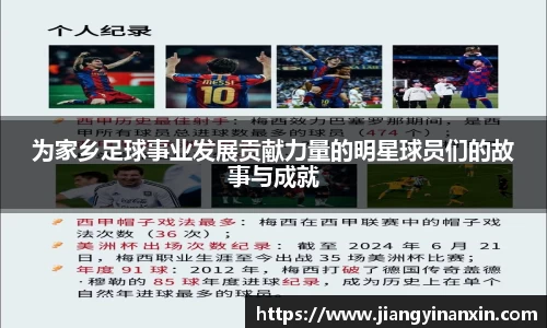 为家乡足球事业发展贡献力量的明星球员们的故事与成就